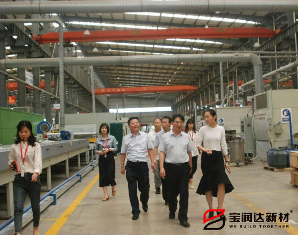 省廳融合處李翔處長(zhǎng)一行來(lái)訪寶潤(rùn)達(dá)參觀考察